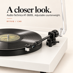 Ryyvo C40 Turntable with Adjustable Arm