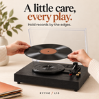 Ryyvo L10 Turntable in Three Finishes