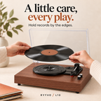 Ryyvo L10 Turntable in Three Finishes