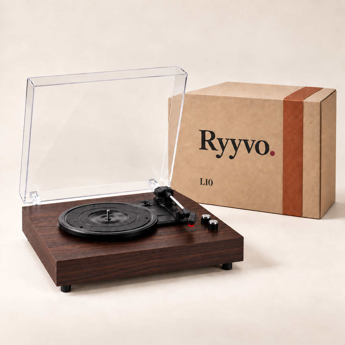 Ryyvo L10 Turntable in Three Finishes