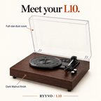 Ryyvo L10 Turntable in Three Finishes