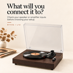 Ryyvo L10 Turntable in Three Finishes