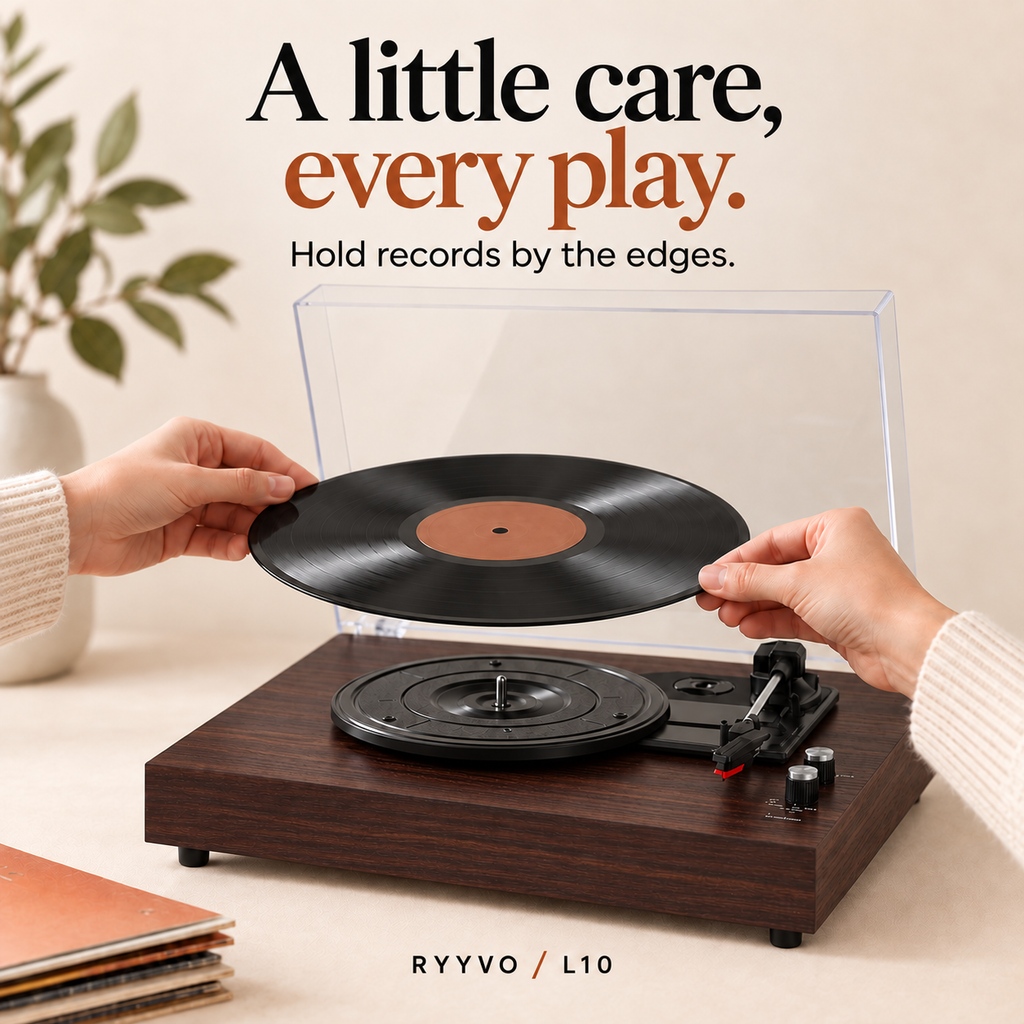 Ryyvo L10 Turntable in Three Finishes