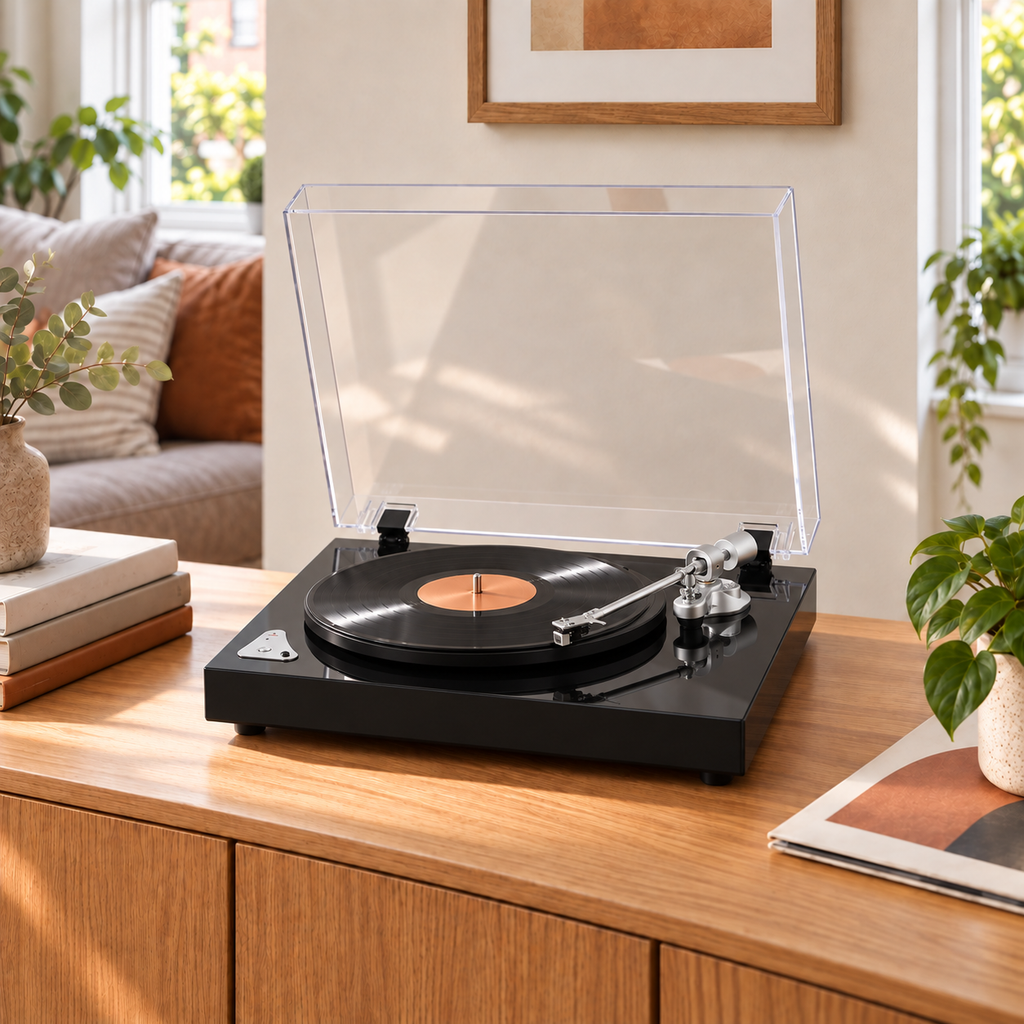 Ryyvo T50 Turntable in Black or White