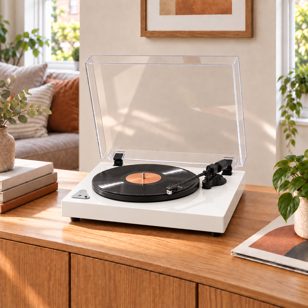 Ryyvo T50 Turntable in Black or White